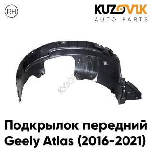 Подкрылок передний правый Geely Atlas (2016-2022) KUZOVIK
