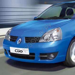 Бампер передний в цвет кузова Renault Clio 2 (2006-2008)
